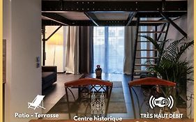 Manhattan Loft - Centre - 5 Mn A Pied Gare - Parking Prive - Patio